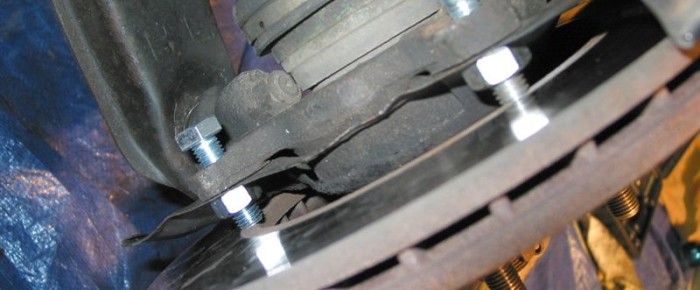 Don’t bang your brakes! Remove rusted Brake rotors