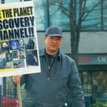 Picture of James Lee Outside Discovery Communications Building