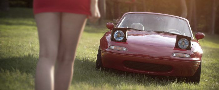 Upgrade your Miata’s headlights with Hella H4 halogen bulbs, Cibie eCode projectors, and a relay kit.
